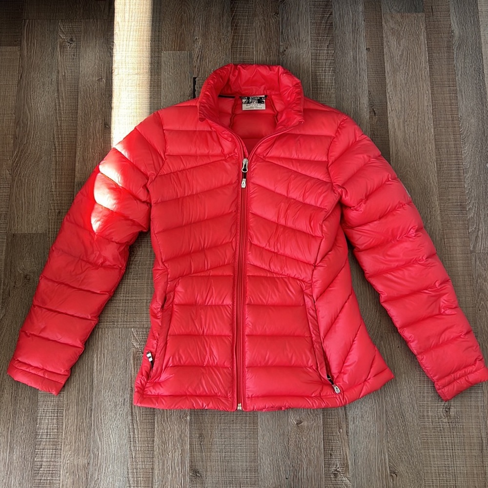 Spyder Pink Puffer Jacket